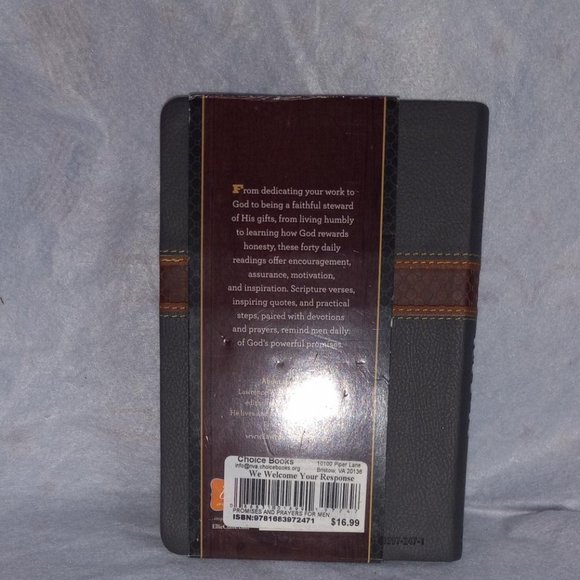 Promises and Prayers for Men,Devotional ,Inspirtaional , Christian, Faith , Life - Picture 3 of 4